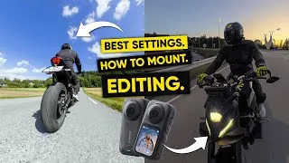 Thumbnail: Best Insta360 X6 Motorcycle Settings, Mounting & Editing for EPIC Shots