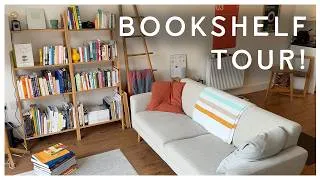 Thumbnail: 📚 A Delightful BOOKSHELF TOUR 📖 Foreign-Language Novels, Art & Design, Coffee, Bread ✨