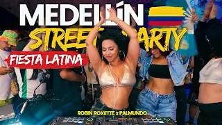Thumbnail: LATIN PARTY MIX 2026 🔥 | FIESTA LATINA, REGGAETON, DEMBOW | ROBIN ROXETTE x PALMUNDO
