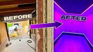 Thumbnail: Turning My Garage Into a Pro Home Music Studio – Full Build 🪚