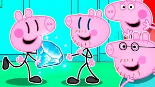 Thumbnail: PEPPA PIG JOINS HENRY STICKMIN?! (ALL LEVELS)