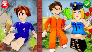 Thumbnail: ROBLOX Brookhaven 🏡RP - FUNNY MOMENTS: Rich vs Poor In Prison | Roblox Idol