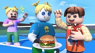 Thumbnail: ROBLOX Brookhaven 🏡RP: Robot Friend vs Real Friend | Roblox Edric