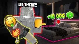 Thumbnail: 💸 He Paid Me 10,000 Robux A Day To Be His Fake Girlfriend... Then He Fell In Love 😳 TTS Roblox Story