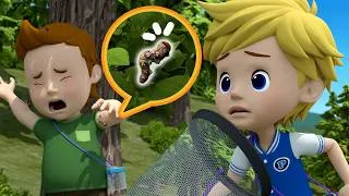 Thumbnail: Insect Collecting│Best Fire Safety Series🚒│Watch Out for Bugs│Cartoon for Kids│Robocar POLI TV