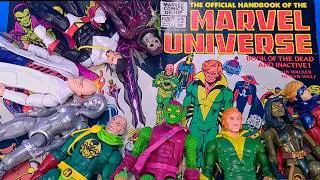Thumbnail: Official Handbook Of The Marvel Universe: Book of the Dead Air-Walker to Man-Wolf & Marvel Legends!