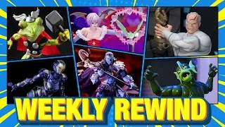 Thumbnail: Weekly Rewind! Ep132: Invincible Darkstalkers Scooby-Doo Marvel Street Fighter MOTU Zelda DC News!