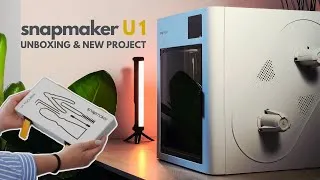 Thumbnail: Snapmaker U1 Unboxing & First Project - Beta Test of the New 3D Printer!