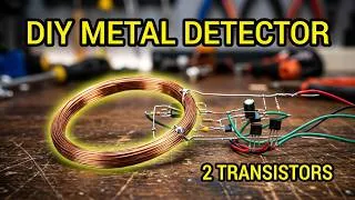 Thumbnail: Simple 2-Transistor Metal Detector You Can Build Today