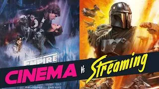 Thumbnail: Made for Cinema vs Made for Streaming: The reasons why The Mandalorian and Grogu movie feels small.