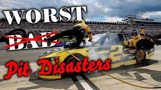Thumbnail: The Scariest NASCAR Pit Accidents Caught on Camera