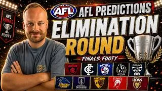 Thumbnail: My AFL Elimination Round Tips | An Englishman’s Picks