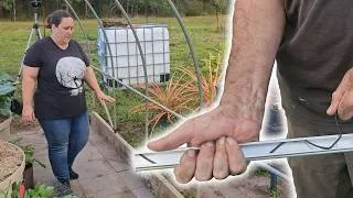 Thumbnail: Building a Greenhouse - Half Way Done