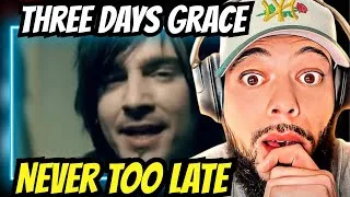 Thumbnail: THAT DROP!! | FIRST TIME HEARING Three Days Grace - Never To Late REACTION