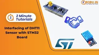 Thumbnail: Interfacing DHT11 Sensor with STM32 Board | Robu’s Two Minute Tutorials | Robu.in