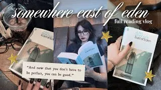 Thumbnail: you'll find me somewhere east of eden (reading vlog)