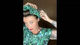 Thumbnail: How to tie a vintage turban using your matching jacket!
