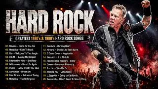 Thumbnail: Best Hard Rock 80s 90s Mix - Greatest Hard Rock Music - Metallica, Aerosmith, AC/DC, Guns N' Roses