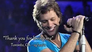 Thumbnail: Bon Jovi - Thank you for Loving Me - 14/02/11 Toronto, CA - Multicam