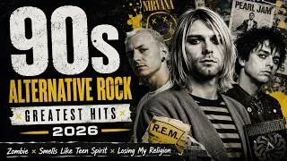 Thumbnail: 90s Alternative Rock Greatest Hits 2026 | Zombie, Smells Like Teen Spirit, Losing My Religion