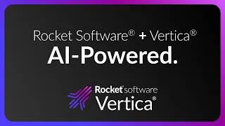 Thumbnail: Rocket Software® Acquires Vertica®: AI-Powered Analytics for Mission-Critical Systems