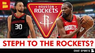 Thumbnail: INSANE Houston Rockets Trade Rumors: Stephen Curry & Kevin Durant Trade Ideas From Yahoo Sports
