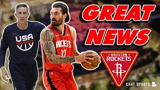 Thumbnail: Double Dose Of GREAT Rockets News + LeBron James Saga Is CRAZY