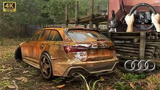 Thumbnail: REBUILDING AUDI RS6 AVANT FORZA HORIZON 6 | Forza Horizon 6 Steering Wheel Gameplay