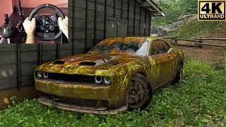 Thumbnail: REBUILDING 1100HP Dodge Challenger SRT Super Stock  FORZA HORIZON 6 Steering Wheel Gameplay