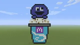 Thumbnail: Minecraft Pixel Art - Cookie Monster Mcflurry