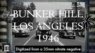 Thumbnail: A Drive Through Bunker Hill and Downtown Los Angeles, ca. 1940s [REMASTERED with MUSIC]