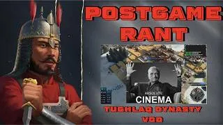 Thumbnail: AoE4 Tughlaq Game rant