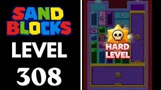 Thumbnail: Sand Blocks: Drop Puzzle Level 308 Walkthrough