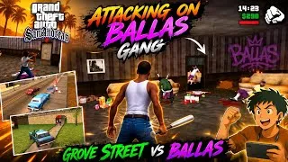 Thumbnail: Attacking on ballas gang members | GTA san Andreas #2 