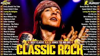 Thumbnail: Top 100 Classic Rock Songs 70s 80s 90s ⚡ Guns N' Roses, Bon Jovi, Queen, Metallica, AC/DC, Aerosmith