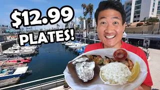 Thumbnail: Eating at the BIGGEST SEAFOOD MARKET in Redondo Beach!