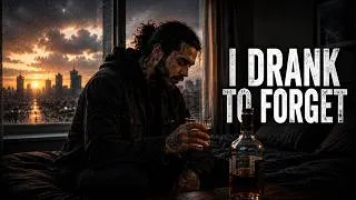 Thumbnail: Post Malone – “Empty Bottles, Full Memories” (2026 Lyrics Video)