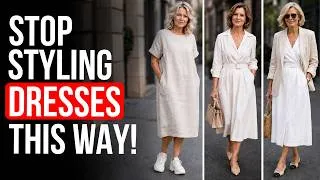 Thumbnail: 7 GENIUS Dress Styling Hacks to Look 10x More EXPENSIVE Over 60