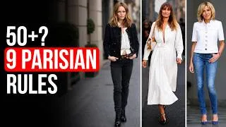 Thumbnail: 9 Parisian Style Secrets Every Woman Over 50 Needs to Know (But No One Tells You!)