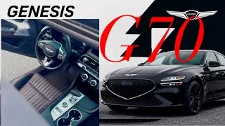 Thumbnail: 2023 Genesis G70 Sport Prestige all wheel drive! Leather interior, sunroof, cooled seats & MORE!