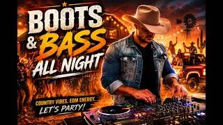 Thumbnail: 🤠🎧 Boots & Bass All Night | Ultimate Country EDM Party Anthem 🔥