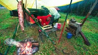 Thumbnail: Got This Vehicle From The VideoGame And Went Camping in Heavy Rain