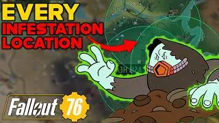 Thumbnail: EVERY POSSIBLE INFESTATION LOCATION In FALLOUT 76