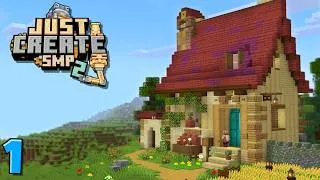 Thumbnail: They MADE me join JUST Create SMP | Episode 1