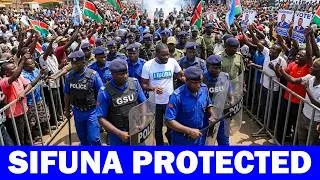 Thumbnail: BREAKING: Police ignores Ruto's order, Runs to protect Sifuna in HomaBay 