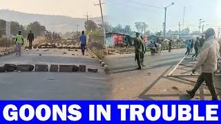 Thumbnail: Goons sent to attack Sifuna in HomaBay seeing dust. Wanga runs into the toilet. 