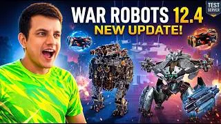 Thumbnail: WAR ROBOTS 12 4 TEST SERVER 🔥 Ultimate Shell, Glacier, Rime & NEW Dedopali 1