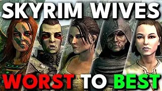Thumbnail: Every Skyrim Wife RANKED Worst to Best