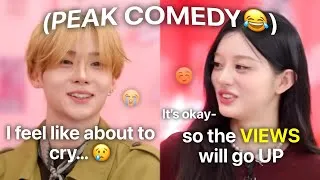 Thumbnail: Minju’s PINK CABINET being everyone’s favorite comedy show for 14 minutes straight