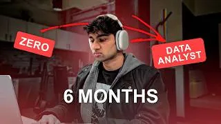 Thumbnail: How I'd become a Data Analyst by 2026 (if I had to start over)